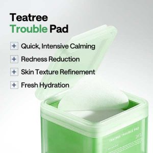 MEDIHEAL Teatree Trouble Pad BENEFITS