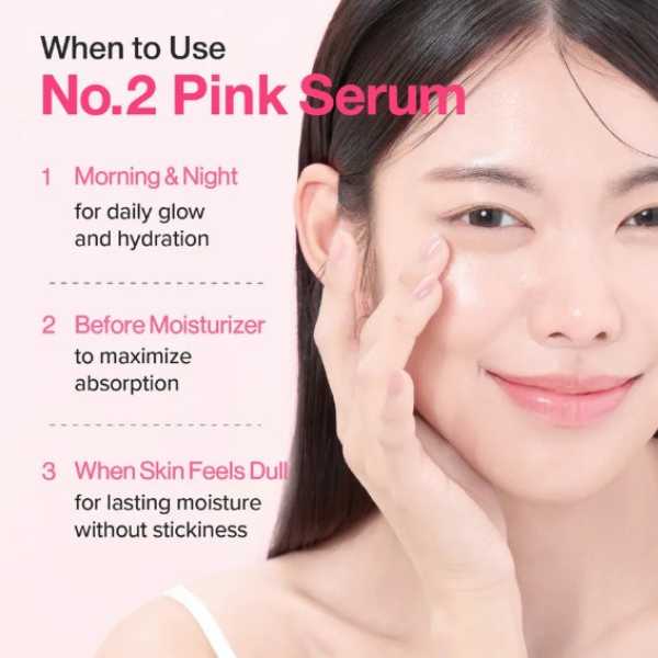 NUMBUZIN No.2 Rose PDRN Collagen Plumping Serum 30ml 4 NUMBUZIN No.2 Rose PDRN Collagen Plumping Serum benefits