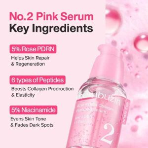 NUMBUZIN No.2 Rose PDRN Collagen Plumping Serum 30ml 6 NUMBUZIN No.2 Rose PDRN Collagen Plumping Serum ingredients