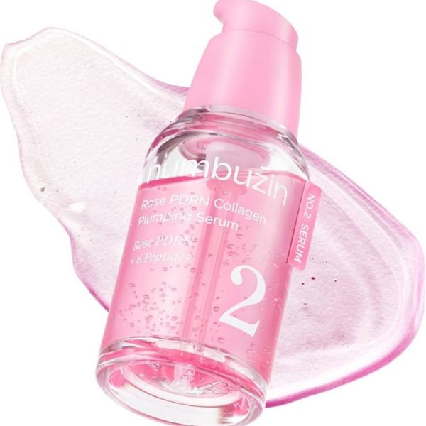 NUMBUZIN No.2 Rose PDRN Collagen Plumping Serum 30ml 2 NUMBUZIN No.2 Rose PDRN Collagen Plumping Serum texture