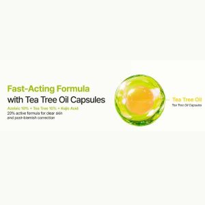 PURITO SEOUL Azelaic Acid 10 Kojic Tea Tree Serum 30ml 15 PURITO SEOUL Azelaic Acid 10 Kojic Tea Tree Serum texture capsule