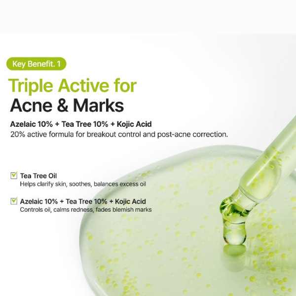 PURITO SEOUL Azelaic Acid 10 Kojic Tea Tree Serum 30ml 7 PURITO SEOUL Azelaic Acid 10 Kojic Tea Tree Serum ingredients