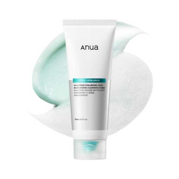 ANUA PDRN Hyaluronic Acid Moisturizing Cleansing Foam 150ml 1 ANUA PDRN Hyaluronic Acid Moisturizing Cleansing Foam 150ml