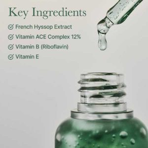 ARENCIA Holy Hyssop Serum 12 ingredients