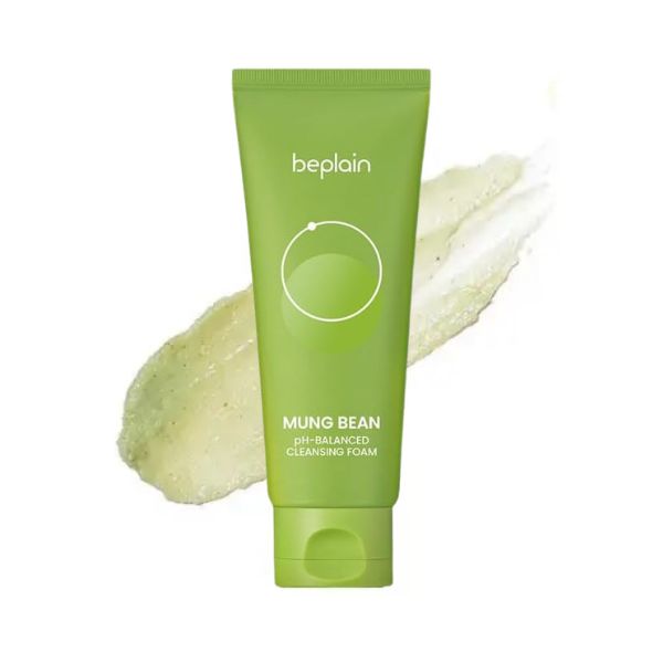 BEPLAIN Mung Bean Greenful pH Balanced Cleansing Foam 80ml 1 BEPLAIN Mung Bean Greenful pH balanced Cleansing Foam 80ml