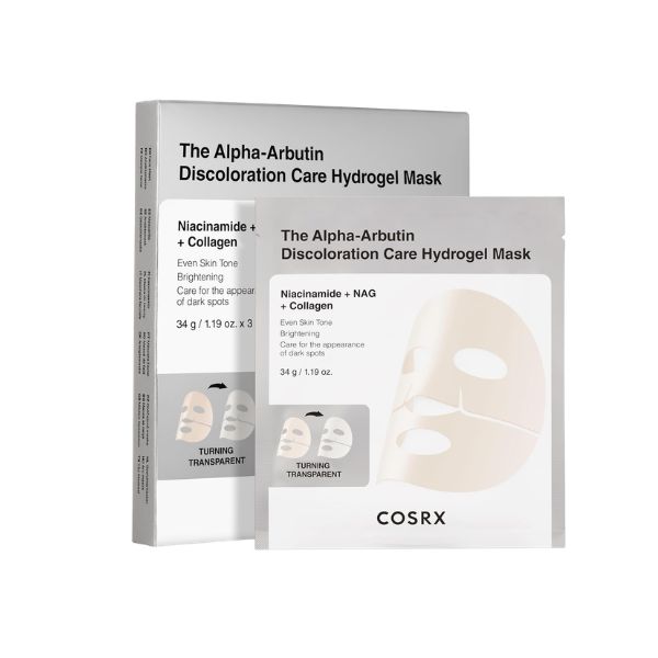 COSRX The Alpha-Arbutin Discoloration Care Hydrogel Mask 34g 1 COSRX The Alpha-Arbutin Discoloration Care Hydrogel Mask 34g