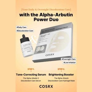 COSRX The Alpha-Arbutin Discoloration Care Hydrogel Mask 34g 18 COSRX The Alpha-Arbutin Discoloration Care Hydrogel Mask better with