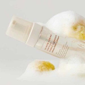 HEVEBLUE Salmon Caring Centella Bubble Cleanser texture