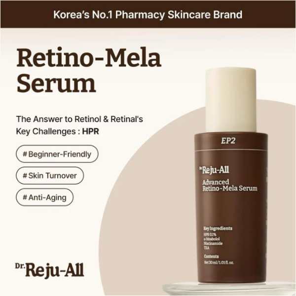 Dr. Reju-All Advanced Retino-Mela Serum 30ml 4 Dr. Reju-All Advanced Retino-Mela Serum image