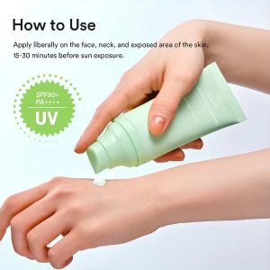 ABIB Heartleaf Mild Sunscreen Relief Tube 50ml 18 ABIB Heartleaf Mild Sunscreen Relief Tube texture 3