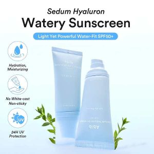 ABIB Sedum Hyaluron Sunscreen Watery Tube SPF 50+ PA++++ benefit