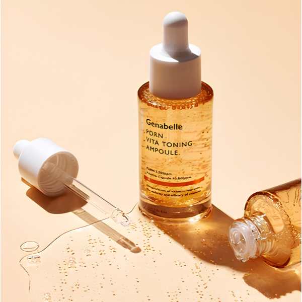 GENABELLE PDRN Vita Toning Ampoule 30ml 4 GENABELLE PDRN Vita Toning Ampoule texture