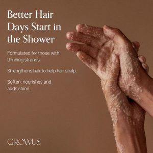 GROWUS Sea Salt Therapy Scalp Scaler texture
