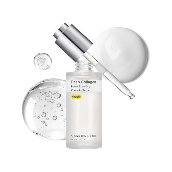 SUNGBOON EDITOR Deep Collagen Power Boosting Cream In Serum 30ml 1 SUNGBOON EDITOR Deep Collagen Power Boosting Cream In Serum 30ml