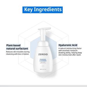 ZEROID Foaming Cleanser ingredients