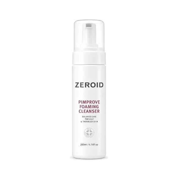 ZEROID Pimprove Foaming Cleanser 200ml 1 ZEROID Pimprove Foaming Cleanser 200ml