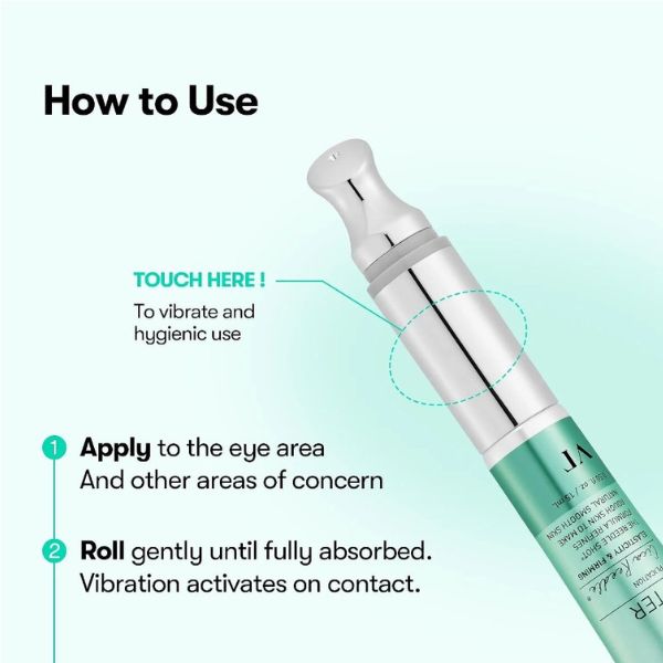 VT COSMETICS PDRN Reedle Shot Eye Lifter 15ml 5 VT COSMETICS PDRN Reedle Shot Eye Lifter how to use