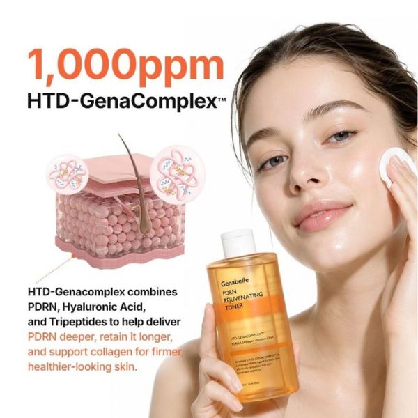 GENABELLE PDRN Rejuvenating Toner 300ml 6 GENABELLE PDRN Rejuvenating Toner ingredient