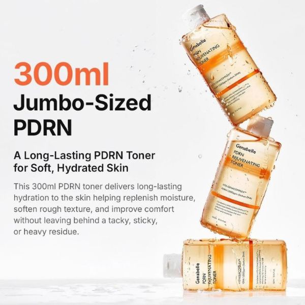 GENABELLE PDRN Rejuvenating Toner 300ml 10 GENABELLE PDRN Rejuvenating Toner jumbo size