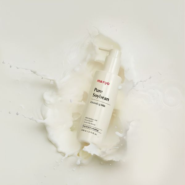 MANYO Pure Soybean Cleansing Milk 200ml 2 MANYO Pure Soybean Cleansing Milk image 2