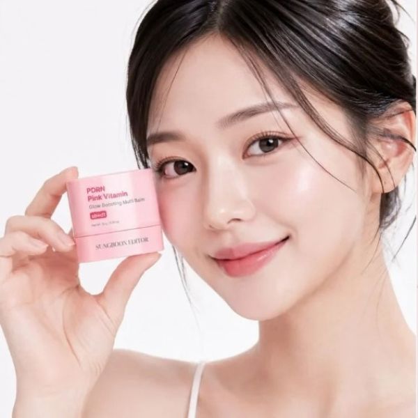 SUNGBOON EDITOR PDRN Pink Vitamin Glow Boosting Multi Balm 10g 2 SUNGBOON EDITOR PDRN Pink Vitamin Glow Boosting Multi Balm finish