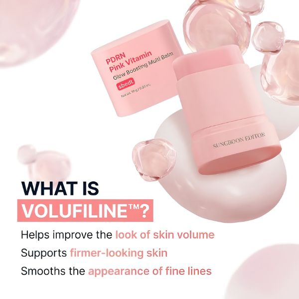 SUNGBOON EDITOR PDRN Pink Vitamin Glow Boosting Multi Balm 10g 4 SUNGBOON EDITOR PDRN Pink Vitamin Glow Boosting Multi Balm volufiline