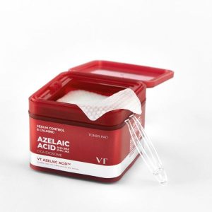 VT COSMETICS Azelaic Acid AZ Care Toner Pad texture