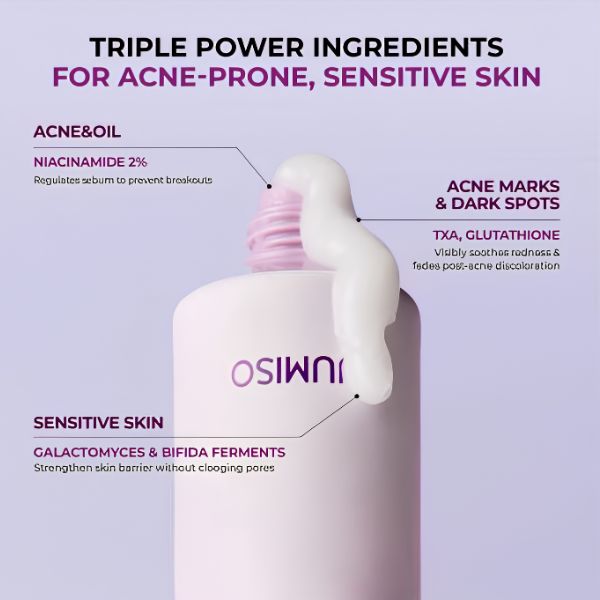 JUMISO Niacinamide 2+ Oil Control Cream 80ml 4 JUMISO Niacinamide 2+ Oil Control Cream 80ml - immagine 4