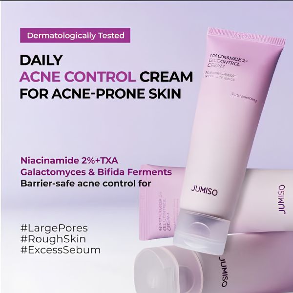 JUMISO Niacinamide 2+ Oil Control Cream 80ml 3 JUMISO Niacinamide 2+ Oil Control Cream 80ml - immagine 3