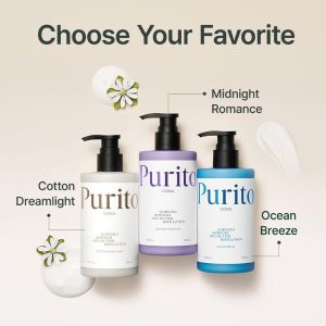 PURITO Luminous Moisture Shea Butter Body Lotion serie