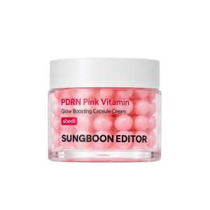 SUNGBOON EDITOR PDRN Pink Vitamin Glow Boosting Capsule Cream 50ml