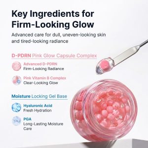 SUNGBOON EDITOR PDRN Pink Vitamin Glow Boosting Capsule Cream ingredients